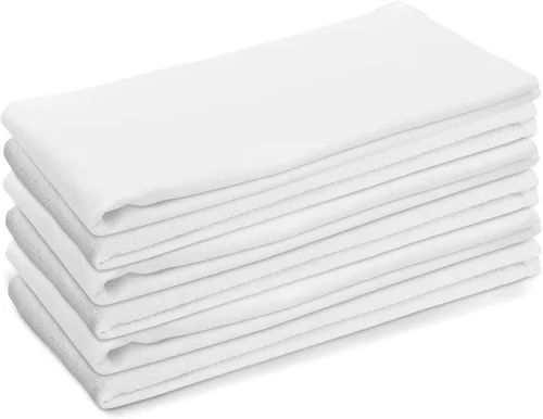 Vista 13 de DG Collections Toallas de cocina gris ceniza, paños de cocina de rizo 100% algodón para limpieza, secado y altamente absorbente, paño de cocina