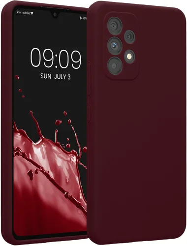 Vista 103 de kwmobile Funda compatible con Samsung Galaxy A13 4G - Funda delgada de silicona TPU - Acabado suave al tacto - Amarillo radiante