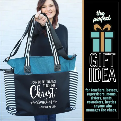 Vista 6 de Bolso con cremallera para mujer con diseño de iglesia cristiana