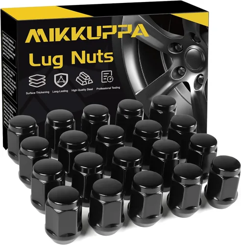 Vista 11 de MIKKUPPA 20 tuercas de llanta 1/2-20 – Reemplazo para Ford Explorer 1991-2018, Ranger 1990-2012, rueda Mustang 1964-2014 del mercado de accesorios