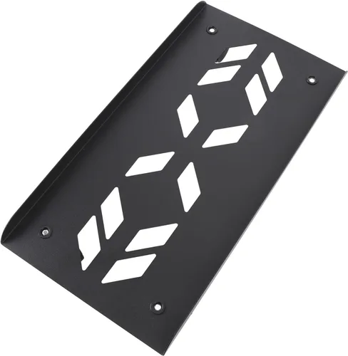 Vista 3 de Fdit Soporte de acero duradero para laptop con ruedas, ventilado, soporte para CPU de escritorio de juegos enrollable, compatible con la mayoría