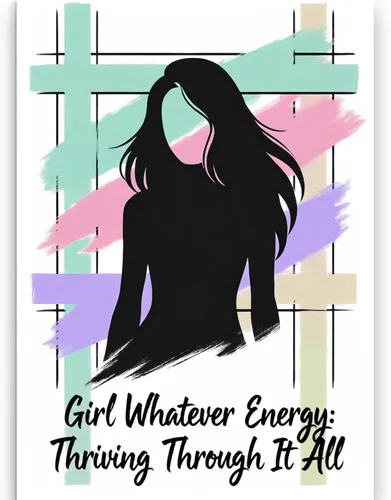 Neon Retro Grid Art - Dorm Room Decor - 13x19 Poster Print - Vibrant Wall Art