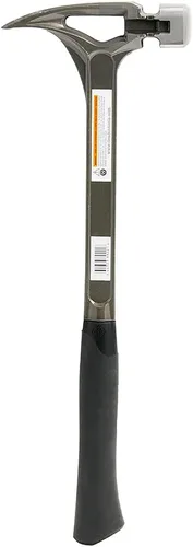 Vista 2 de Dead On DOS22S Martillo de acero de 22 onzas (623,6 g), 18 pulgadas (45,7 cm), cara lisa, plateado