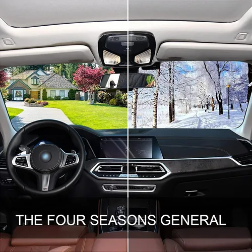 Vista 6 de Parasol plegable para parabrisas de automóvil, con estampado de mapache gracioso, animal conduciendo, protección contra rayos UV, parasol