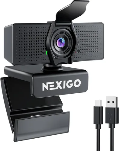 Vista 15 de Certificada para Zoom, NexiGo N940P (Gen 2) Cámara web con zoom 2K y control remoto Sensor Sony Starvis Zoom 3X de acercar y alejar Micrófono