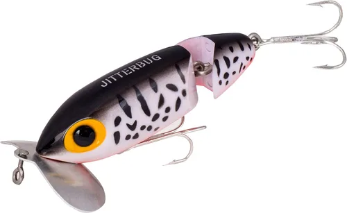 Vista 24 de Arbogast Jitterbug Topwater Bass - Señuelo de pesca para pesca nocturna