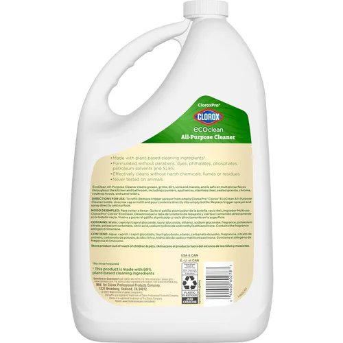 Vista 13 de CloroxPro Clorox EcoClean - Recarga de Limpiador Multiusos, 128 Onzas Líquidas