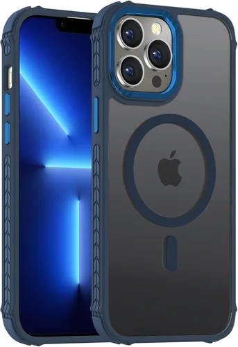 Vista 67 de DEERLAMN Funda Magnética Fuerte para iPhone Air 6.5 Pulgadas, [Compatible con Magsafe] [Protección contra caídas de grado militar] Funda protectora