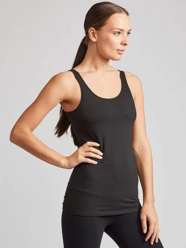 Vista 5 de Kalon Paquete de 4 camisetas sin mangas para mujer con diseño moderno y pechugona