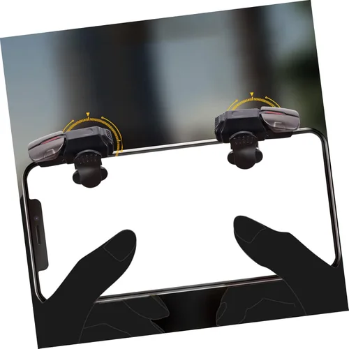 Vista 5 de 1pair Game Controller Trigger Compact Sturdy Mobile Game Triggers Compatibility for Enhanced Gaming Experience Lightweight Easy to Install for All