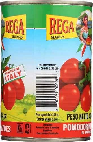 Vista 7 de Rega Tomates Cherry Tomatoes 3 unidades de 14 onzas cada uno, importados