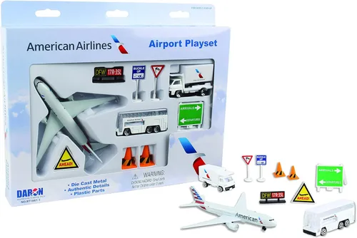 Set de juego de 12 piezas de American Airlines