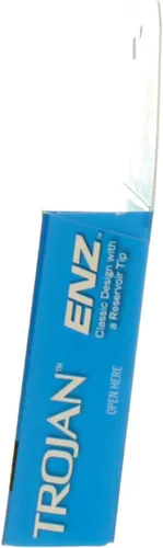 Vista 4 de Trojan 3's Lightblue - Condones lubricados (paquete de 6)