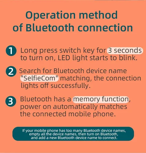 Vista 9 de Tianle Palo selfie, trípode para selfie stick 4 en 1, extensible y portátil, soporte de trípode estable con control remoto inalámbrico desmontable