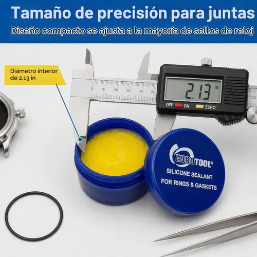 Vista 2 de EUROTOOL Caja de grasa sellante de silicona