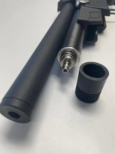 Vista 3 de Beeman Commodore-S UnderLever Culata Sintética Combo de Rifle de Aire PCP