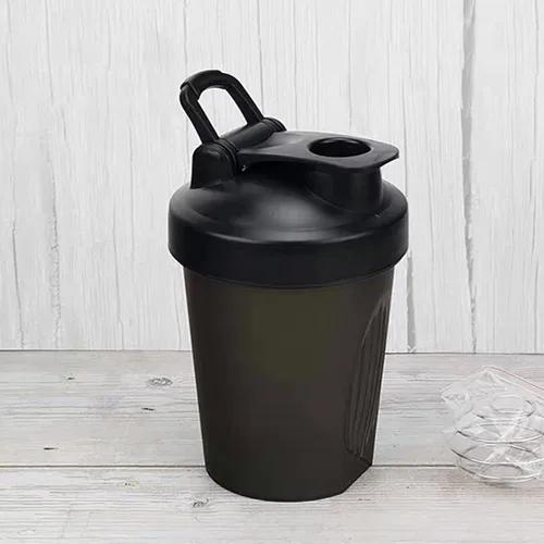 Vista 2 de ChezMax Botella agitadora para proteína en polvo (sin bisfenol A), 16 oz 400ML Protein Shaker Cup para antes del entrenamiento y batidos, botella