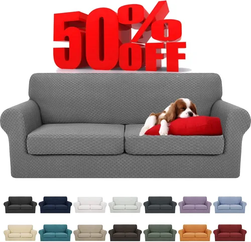 Vista 21 de YEMYHOM - Fundas elásticas para cojín individual, protector de sofá, silla, asiento, funda deslizante, funda suave de sofá, reemplazo, grande, a