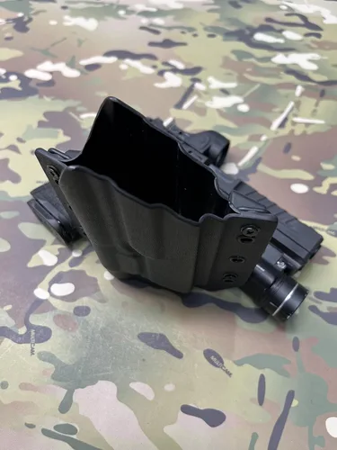 Vista 6 de Funda Kydex negra para Springfield Echelon Streamlight TLR-1, TLR-1 HL