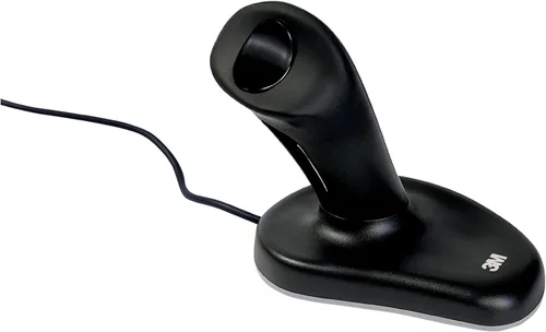 3M Mouse óptico ergonómico con cable, diseño patentado de agarre vertical que mantiene tu mano y muñeca en un ángulo neutro para mayor comodidad,