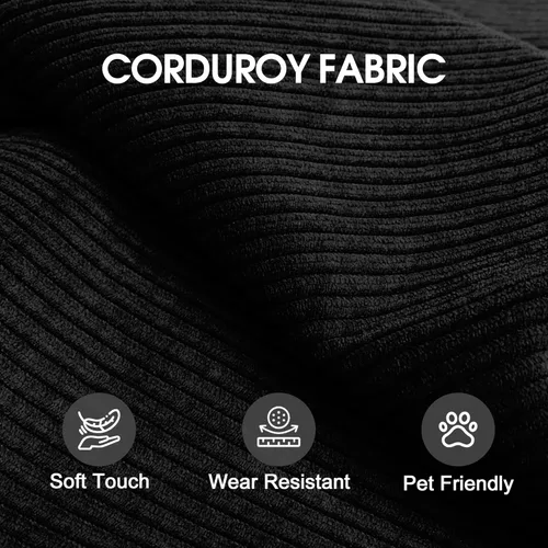 Vista 6 de Modular Sectional Couches Sofa Convertible Sleeper Bed, L Shaped Cloud Couch with Pillow Support, Boneless Floor Sofa Lounge for Living Room Bedroom