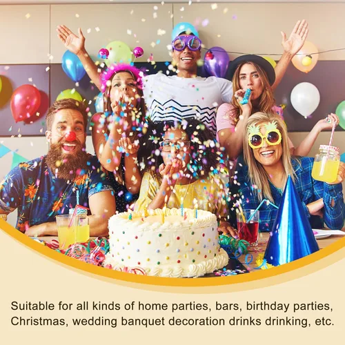 Vista 6 de uxcell Pajitas de vidrio reutilizables, 4 popotes de repuesto de vaso de viaje de 7.874 x 0.244 in con un cepillo de limpieza para bebidas de té