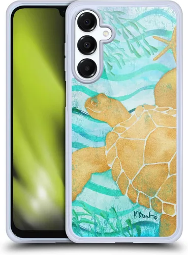 Vista 13 de Head Case Designs Funda de gel con licencia oficial de Paul Brent Agate Mermaid Coastal [protección de grado militar] compatible con Samsung Galaxy