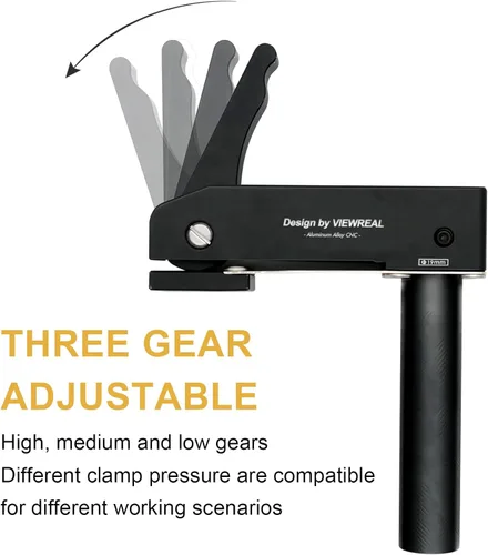 Vista 4 de Paquete de 2 abrazaderas MFT para perros de banco de 3/4 pulgadas (0.748 in), abrazaderas de sujeción de aleación de aluminio para carpintería