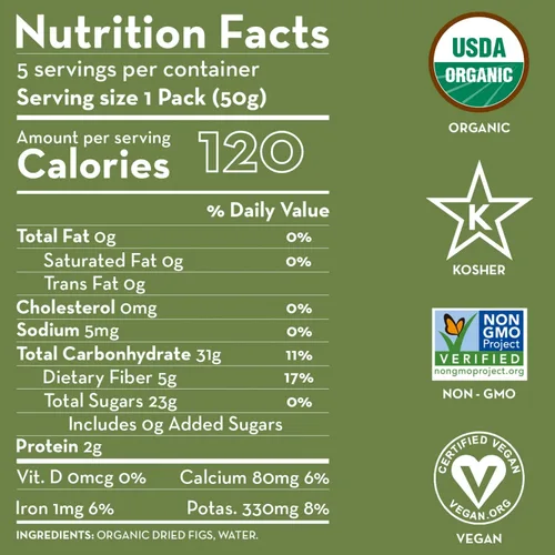 Vista 2 de Sunny Fruit Higos orgánicos, higos orgánicos tiernos y jugosos higos secos de Esmirna