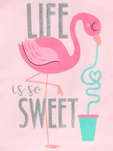 Vista 4 de Simple Joys by Carter's Conjunto de pijama de algodón ajustado de 6 piezas para bebés, niños pequeños y niñas, paquete de 3