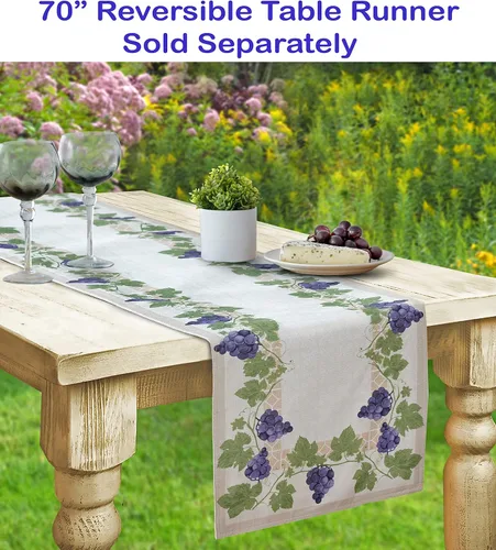 Vista 5 de Home Bargains Plus Servilletas cuadradas de tela, juego de 8 servilletas, vino de Burdeos de Provenza, para interiores y exteriores, resistentes a