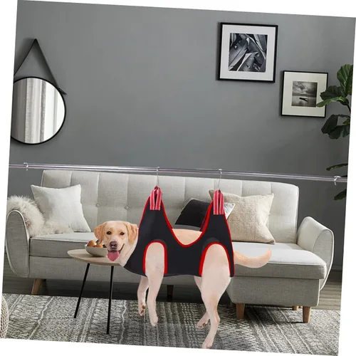 Vista 9 de 1 juego de hamaca miniatura para recortar uñas para perros y gatos, bolsa de aseo transpirable, ligera, duradera, herramienta de corte de uñas