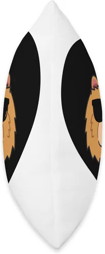 Vista 2 de Chow Chow Lover Apparel Heart Funny Chow Dog Lover - Almohada de 16 x 16 pulgadas, multicolor