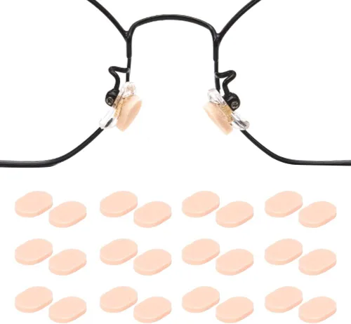 Vista 10 de Almohadillas de nariz de espuma suave para gafas, autoadhesivas, antideslizantes, para gafas de marco de plástico, lentes de sol, 12 pares
