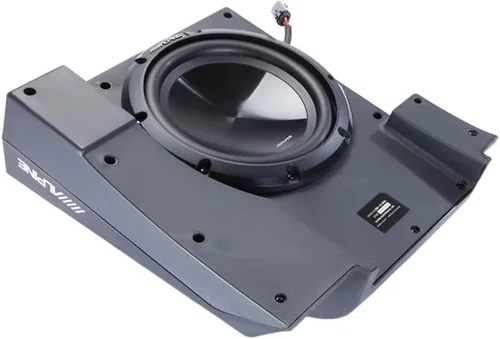 Vista 2 de Alpine SBV-10-WRA Subwoofer precargado de 10 pulgadas para Jeep Wrangler JKU 2007-2018