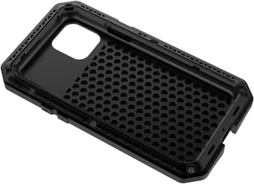 Vista 7 de Marrkey Funda protectora de cuerpo completo para iPhone 11 Por, resistente a los golpes, funda de metal de aleación de aluminio con protector