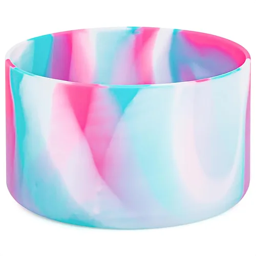 Vista 21 de QIANHAI Botas protectoras de silicona para vaso Stanley Quencher Adventure de 40 onzas y IceFlow de 30 onzas y 20 onzas, funda inferior de botella