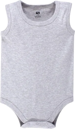 Vista 3 de Hudson - Mamelucos unisex, sin mangas y de algodón para bebé