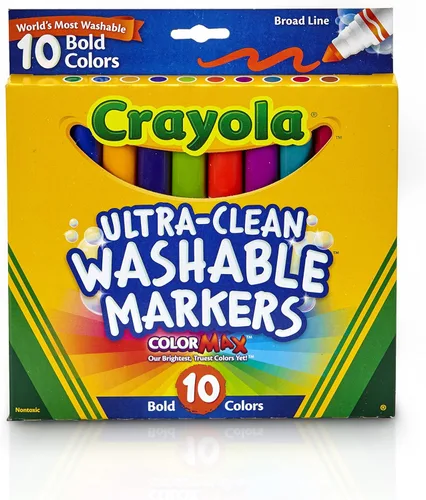 Vista 5 de Pack de pinturas de cera y rotuladores de tinta lavable de Crayola