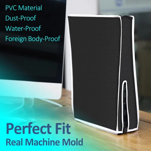 Vista 9 de Wabracket Dust-proof kits for PS5, with Console Dust Protection Cover , 2pcs Dust Filters , 8 dust-proof silicone plugs . Detachable Dust Kits for