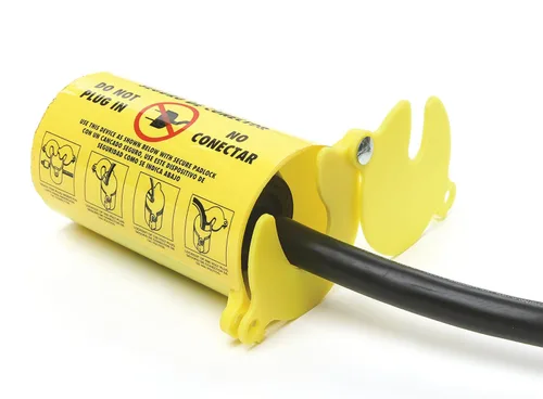 Vista 4 de Brady - PLO23 Prinzing 3-en-1 Plug Lockout Amarillo