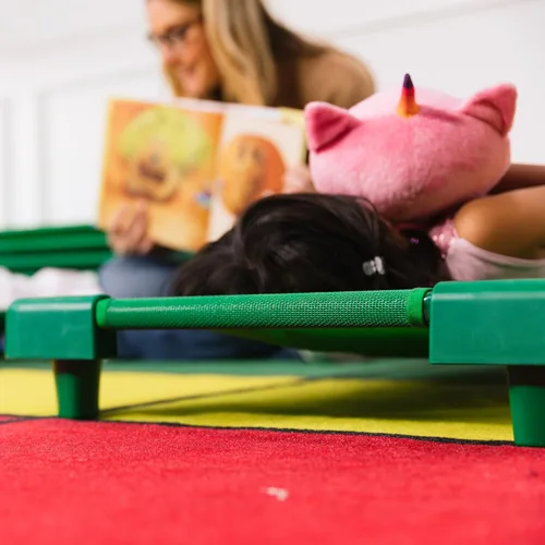 Vista 44 de ECR4Kids - Cama apilable para niños, para el cuidado diurno