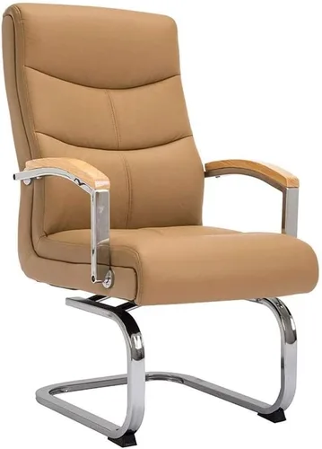 Vista 5 de Executive Office Adjustable Ergonomic Computer Chair with Waterfall Seat Edge, Bonded Leather(Black)