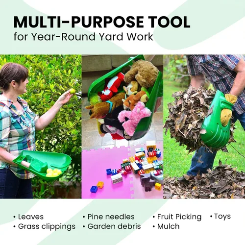 Vista 6 de Releaf Recolector de hojas ergonómico, mano gigante para recolección de hojas o remoción de césped.