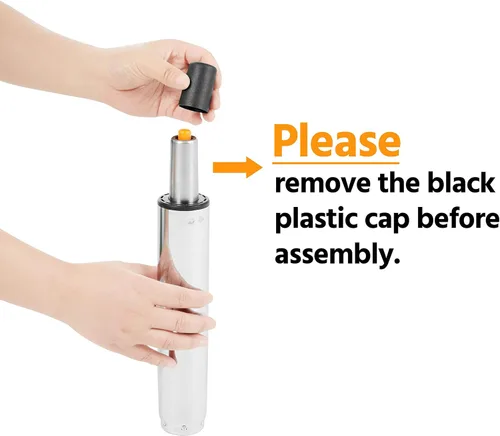 Vista 9 de Yaheetech Silla de spa ajustable con ruedas, taburete redondo pequeño, silla de tatuaje, color negro