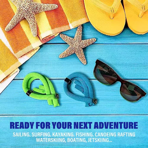 Vista 6 de DriftFish Correa de neopreno flotante para gafas de sol Gafas de sol flotantes grandes