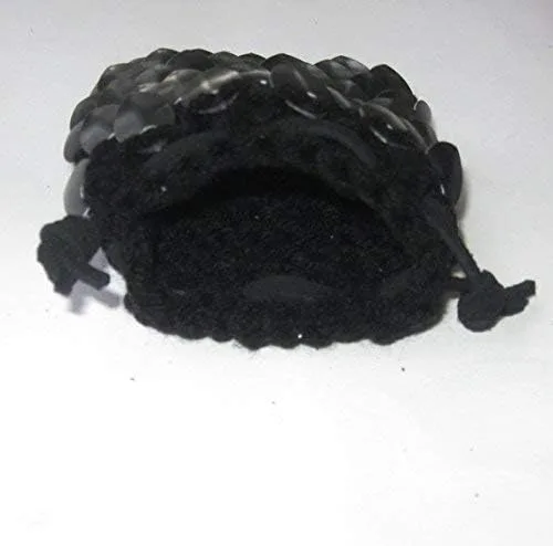 Vista 5 de Scalemail - Bolsa de dados en tejido Dragonhide Armor- Negro