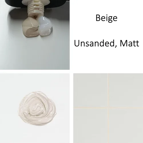 Vista 2 de Lechada epoxi y herramientas para azulejos y piedras, impermeables, manchas, moho, grietas y productos químicos para suelo y pared, listas para sin