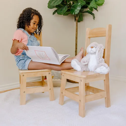 Vista 8 de Melissa & Doug - 2 unidades de sillas en madera