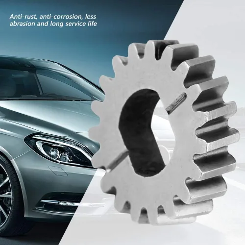 Vista 2 de Acouto Engranaje de motor de techo corredizo de acero inoxidable 19 dientes Sunroof Motor Gear Kit de reparación LTSEK-0068 Fit para Benz W202 W204